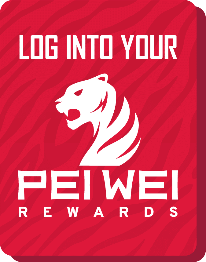 Log into your pei wei rewards