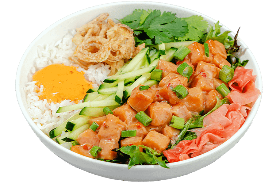 Pei Wei Salmon Poke add to order